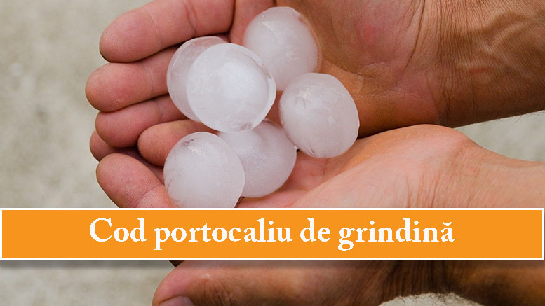 AVERTIZARE de vreme severă în județul Satu Mare. Posibil grindină de mari și medii dimensiuni