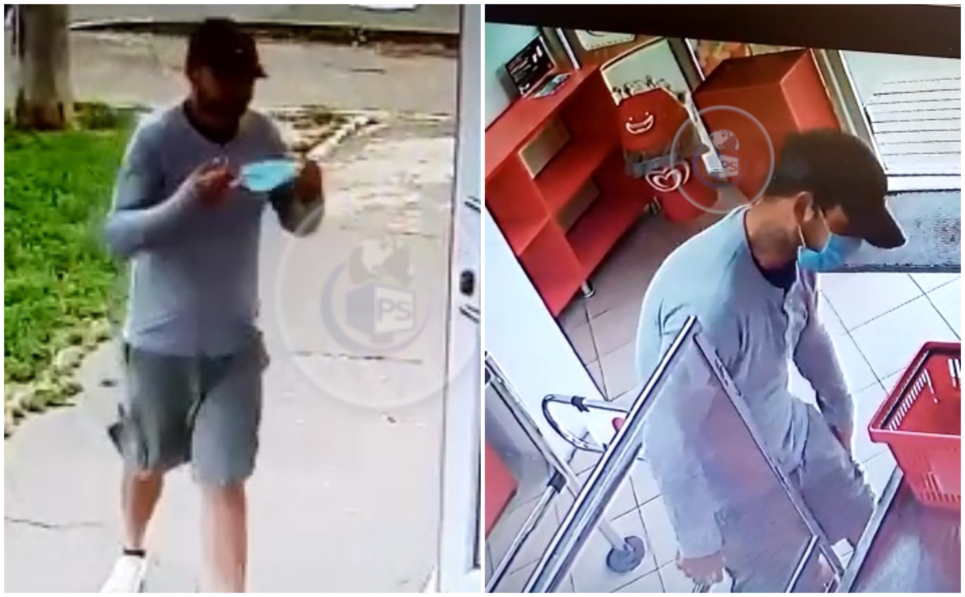 FOTO. Un sătmărean și-a făcut cumpărăturile și a plecat. Prins de Poliție!