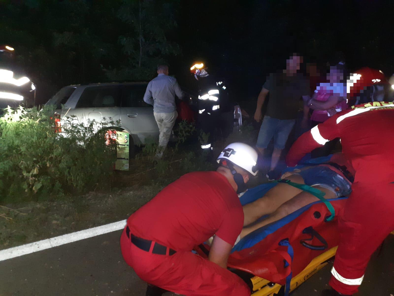 FOTO. Cum s-a petrecut accidentul de pe DN19. Căruțașul era băut bine