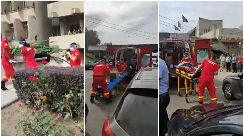 FOTO/VIDEO. A murit tânăra care a căzut de la etajul 11 al Palatului Administrativ Satu Mare