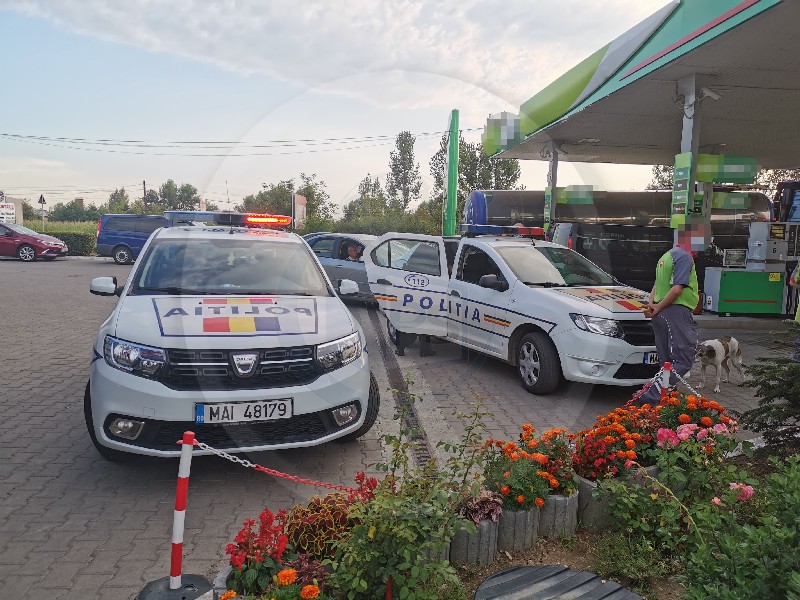 Un individ a furat tot ce a putut dintr-o benzinărie din municipiul Satu Mare