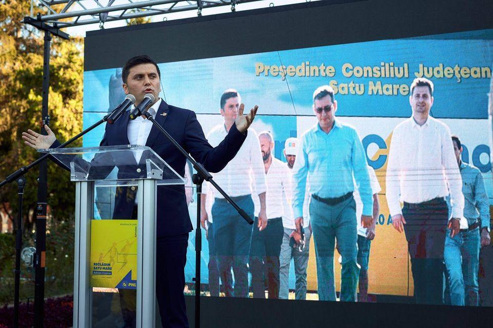 LOVITURĂ. Adrian Cozma, noul președinte al PNL Satu Mare