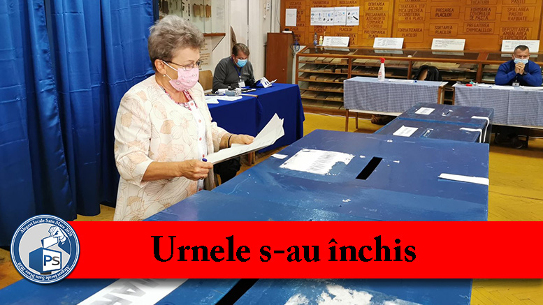 Alegeri locale Satu Mare 2020: Urnele s-au închis. Care a fost prezența la vot