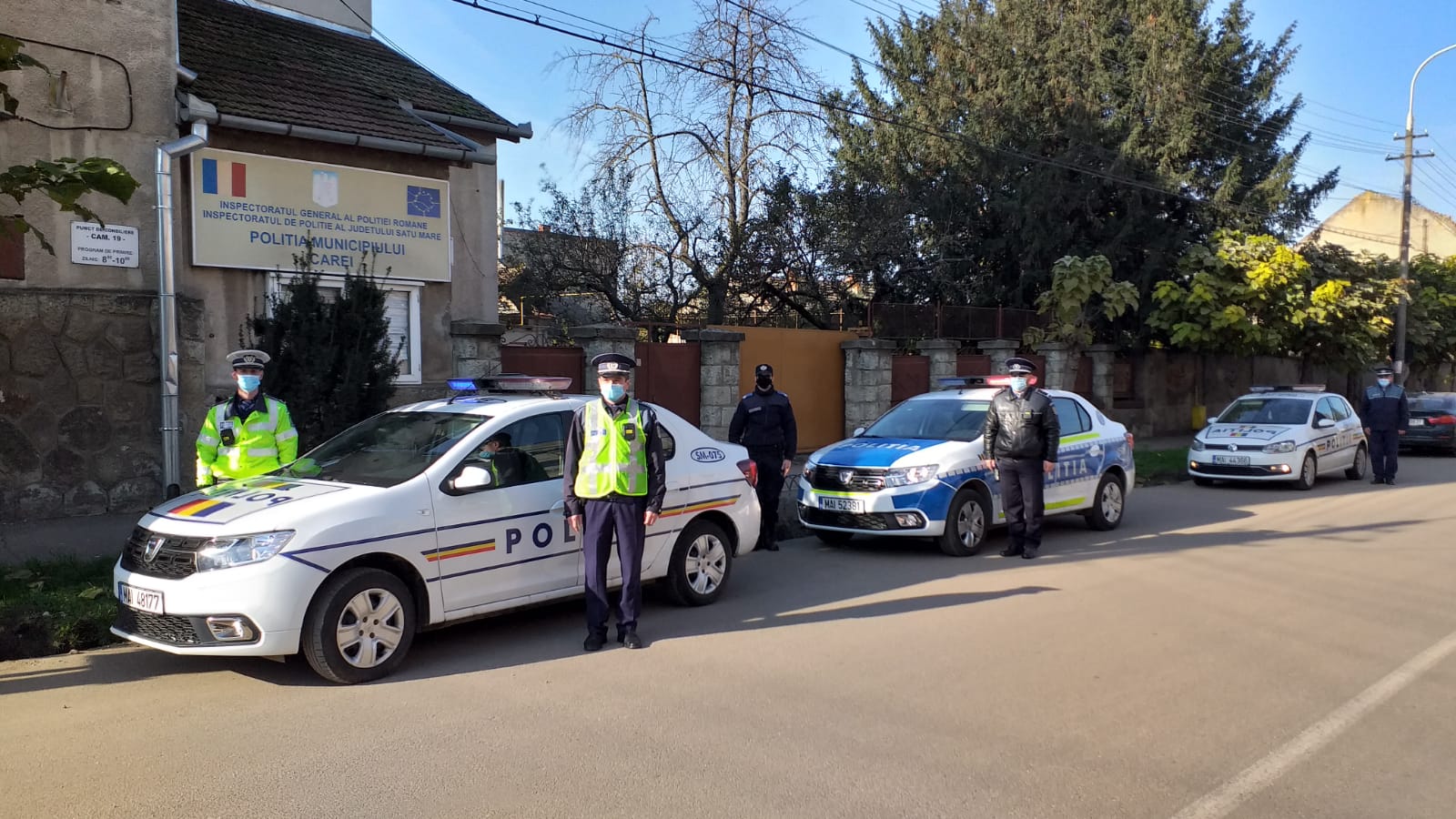 Șefi de Poliție de nota 4, la propriu, în județul Satu Mare. Asta e realitatea