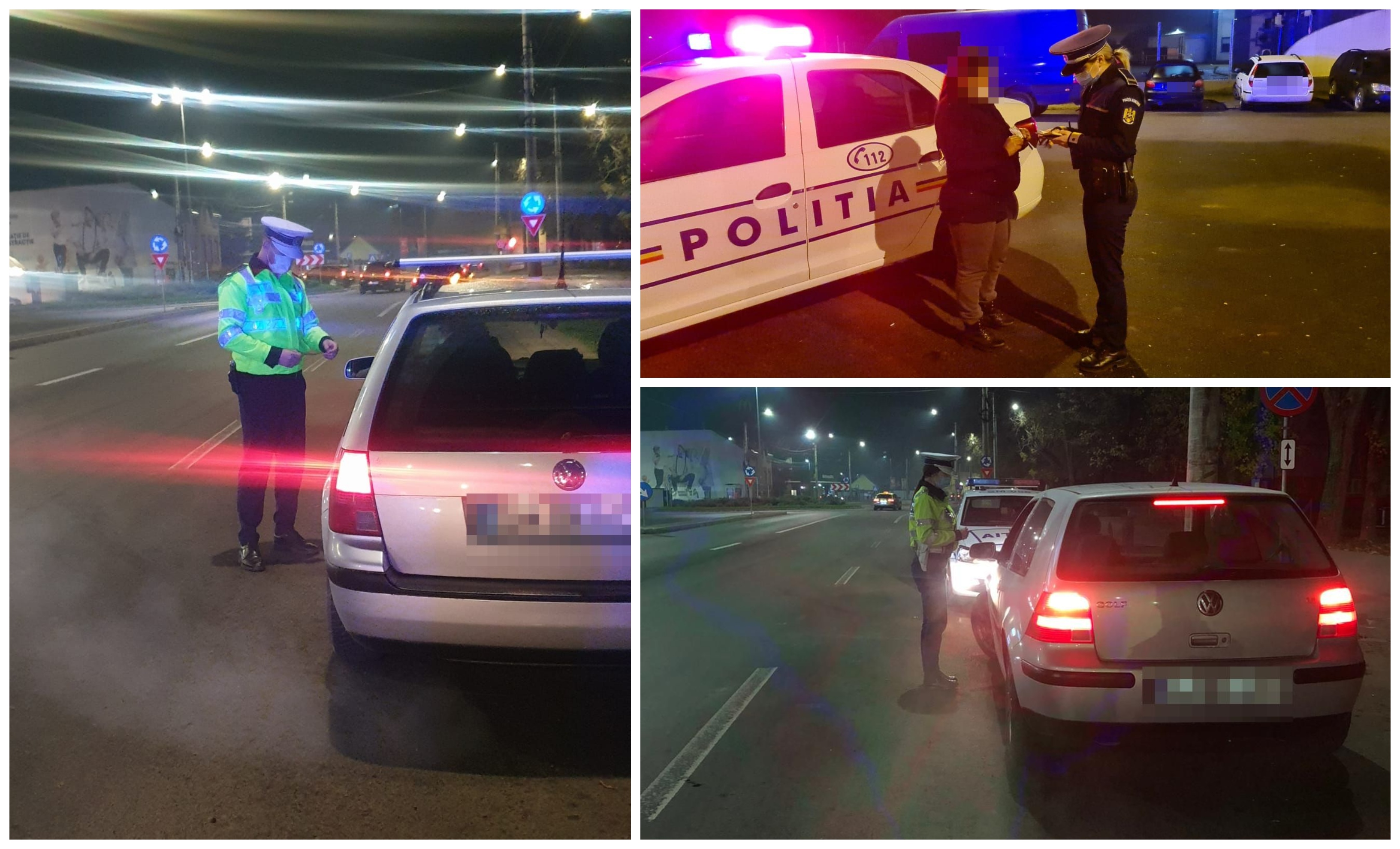 Razii de amploare ale Poliției Rutiere prin cartierele municipiului Satu Mare