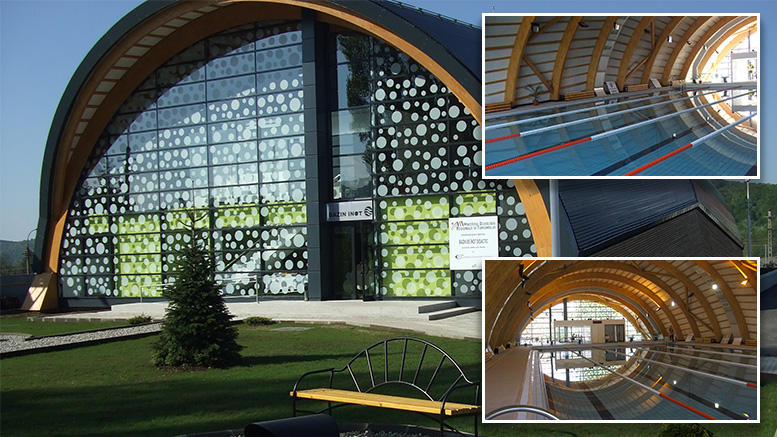 FOTO. Bazin de înot pe Drumul Careiului, lângă mall-ul NEPI, în Satu Mare!