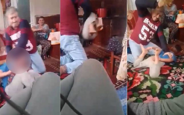VIDEO. Tatăl ce și-a bătut brutal copilul, și-a violat fiica (14 ani) cu handicap mintal, de față cu alți copii