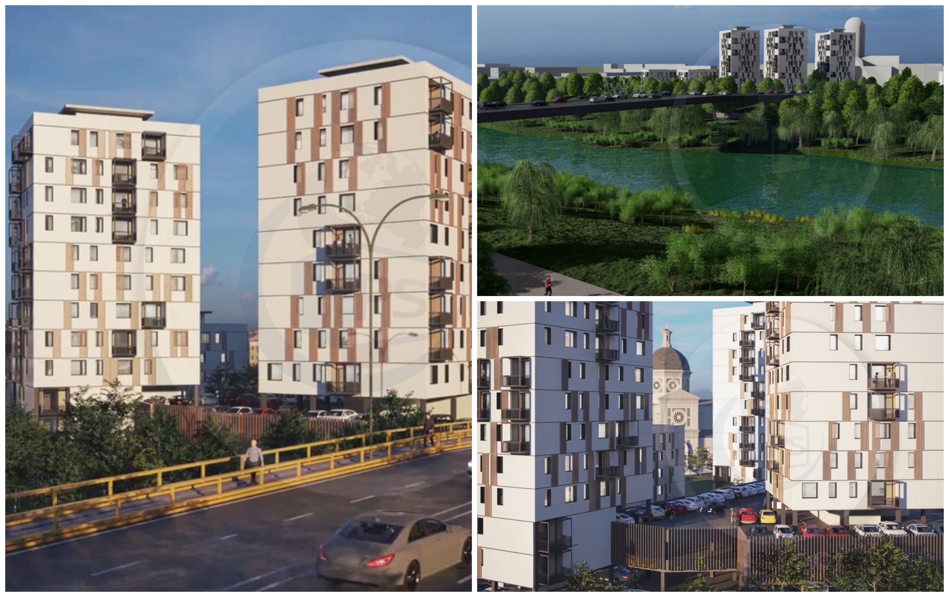 FOTOGALERIE. Miliardarii care construiesc un cartier superb lângă mall, în municipiul Satu Mare