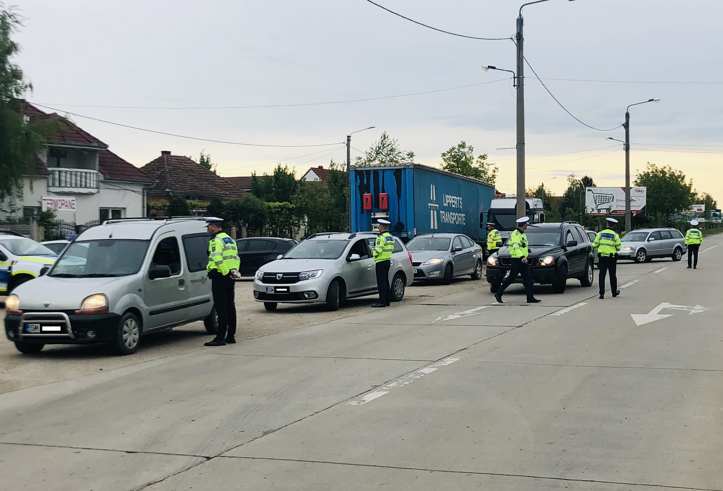 Poliția Satu Mare i-a ”prăjit” de 1 Mai. Zeci de șoferi transformați în pietoni