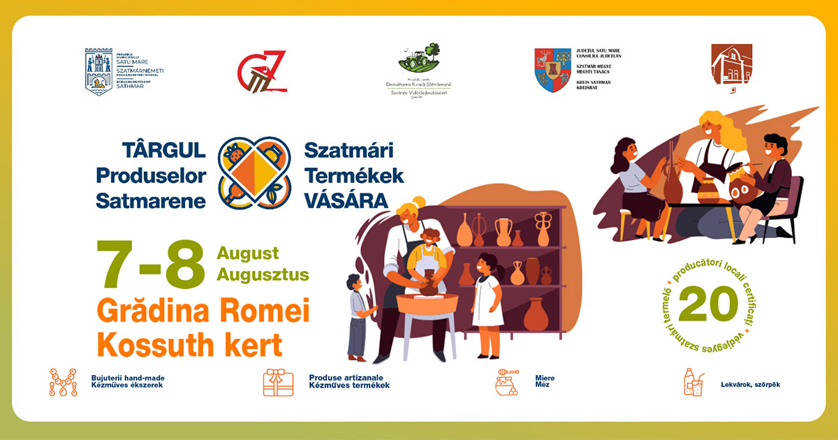 Szórakoztató játékok és kézműves tevékenységek a Szatmári Termék Vásáron