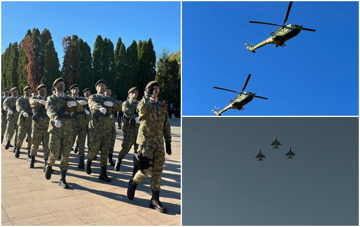 PROGRAM OFICIAL. Când încep ceremoniile de Ziua Armatei la Satu Mare și Carei. Survol cu elicoptere și avioane, dar și o expoziție de tehnică la Carei