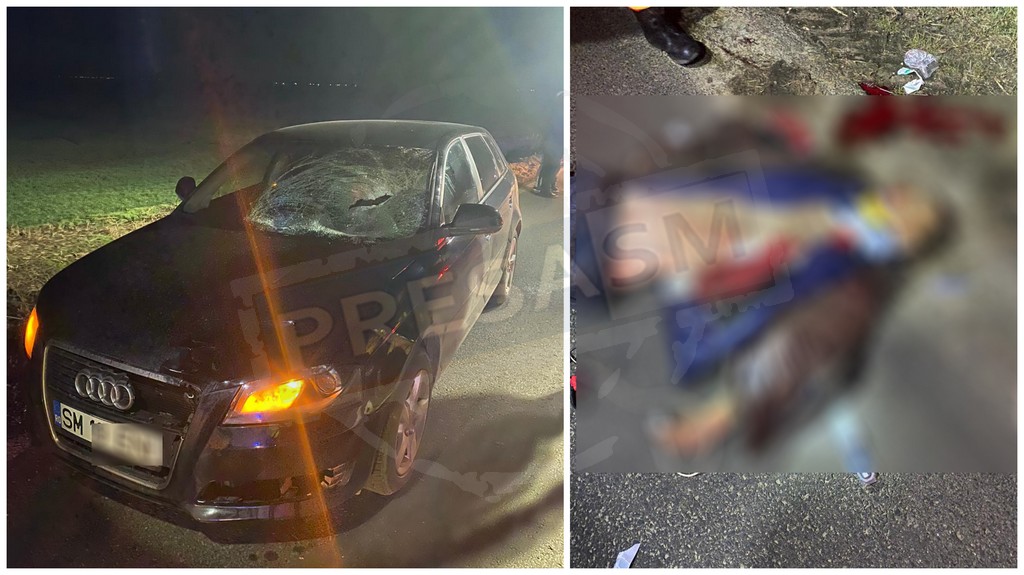 FOTOGALERIE. Accident mortal în județul Satu Mare. Polițiștii oferă primele date din anchetă