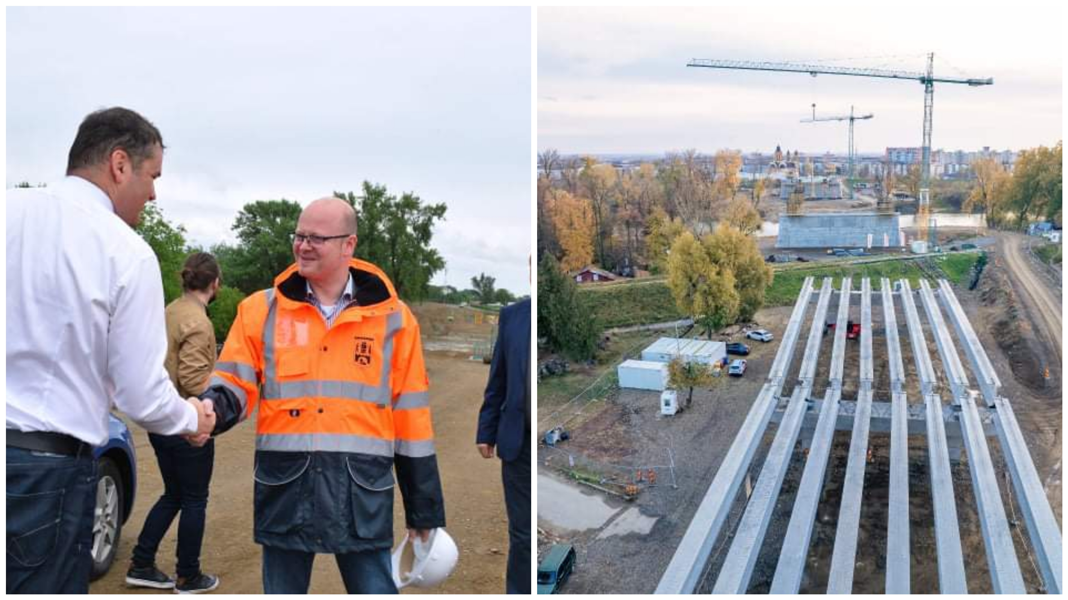 FOTO. Ministerul Dezvoltării a DUBLAT banii pentru al treilea pod din Satu Mare