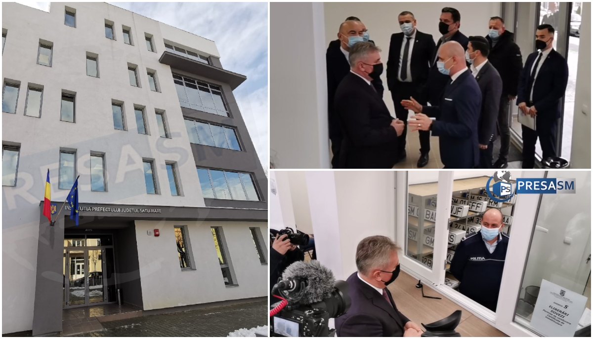 FOTO. Átadták a prefektúra új székhelyét