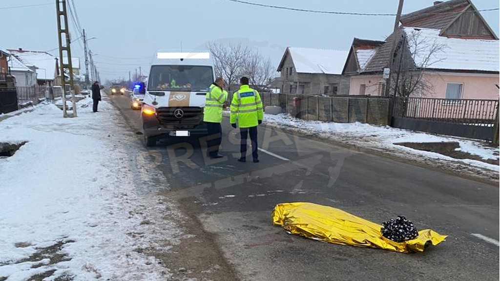 FOTO. Livrator de pâine, în fața judecătorilor după ce a ucis un pieton, în județul Satu Mare