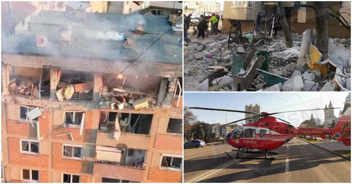 Un sătmărean rănit în urma exploziei din Carei a decedat