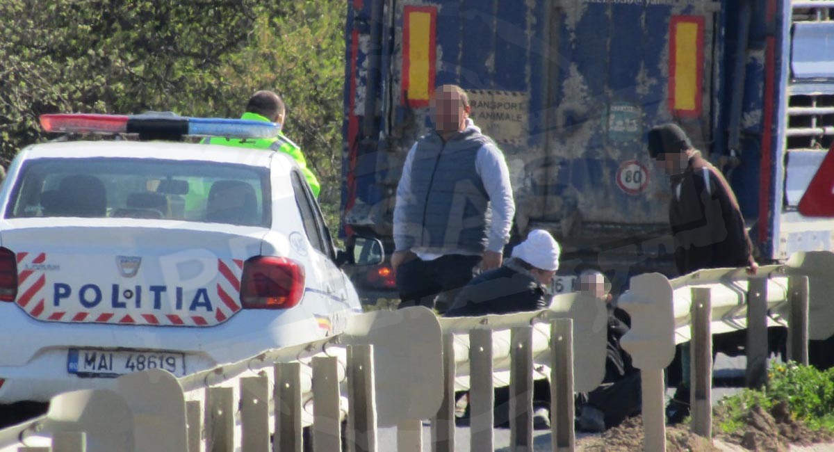 FOTO/VIDEO. Accident în județul Satu Mare. Pieton acroșat de TIR