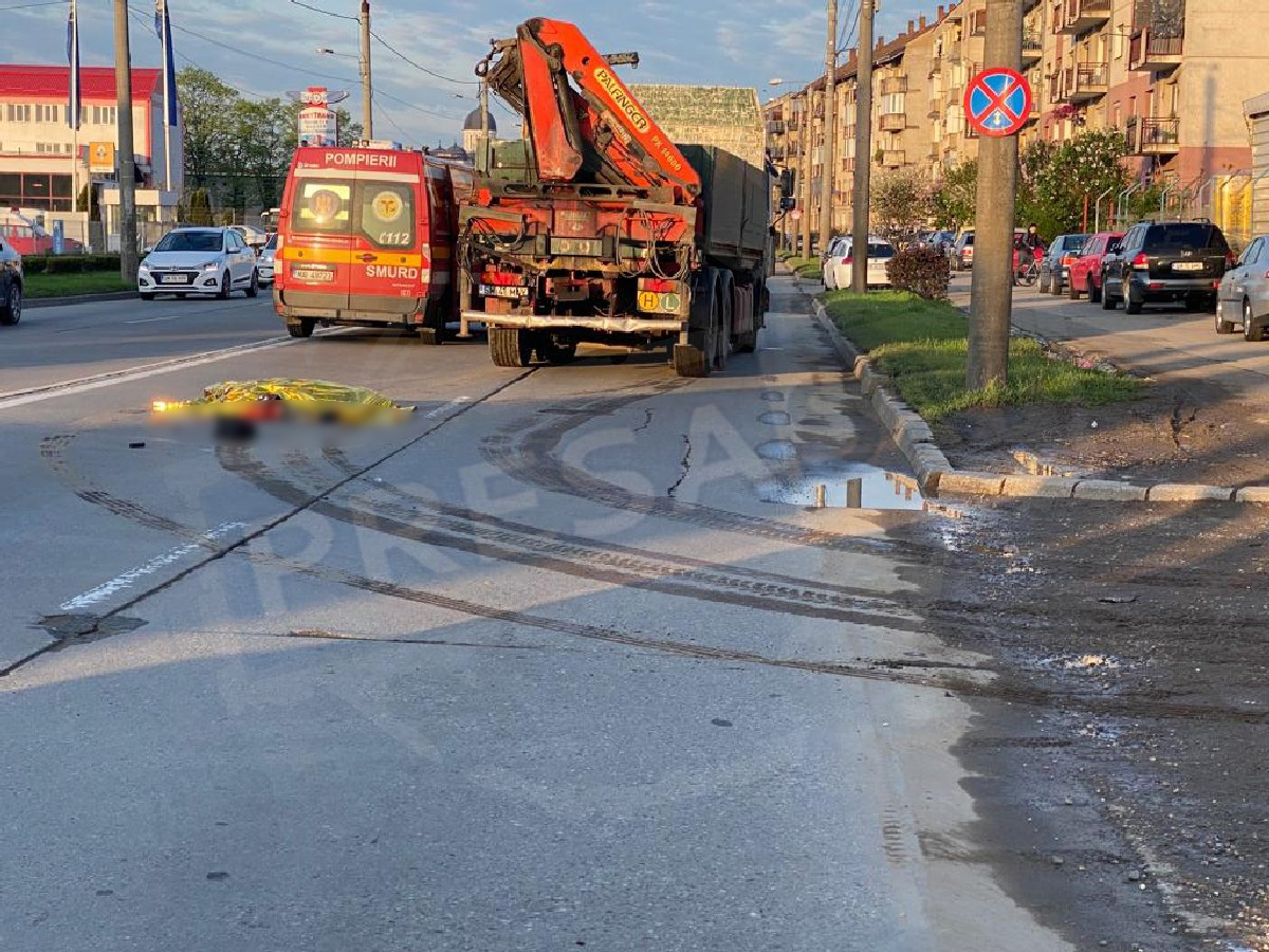 FOTO. Victima în mormânt, șoferul trimis acum în fața judecătorilor. Tragedia de pe Drumul Botizului