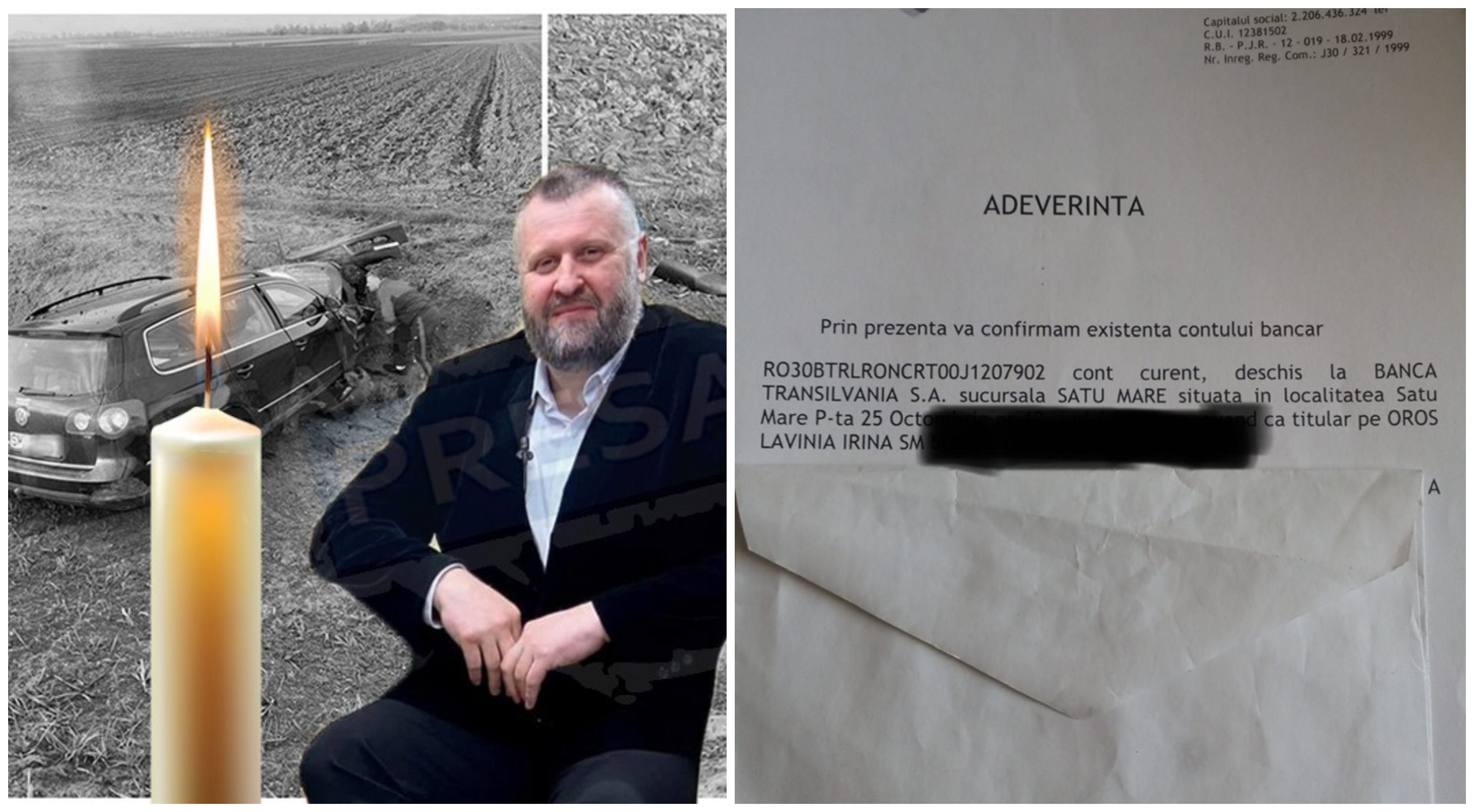 Haideți să ajutăm familia profesorului Oros. Trei copilași orfani, o soție văduvă