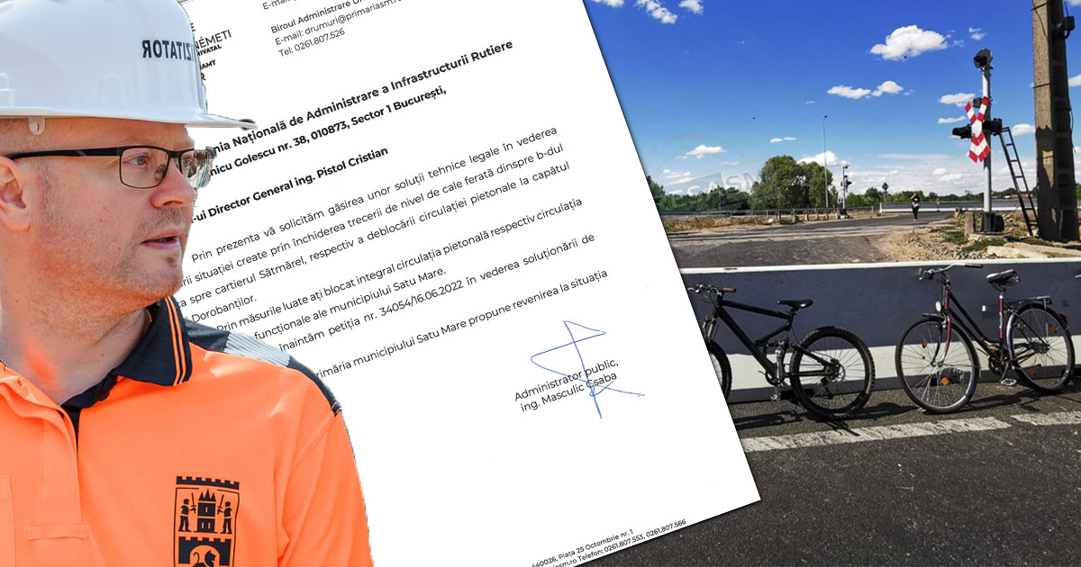 Primăria Satu Mare clarifică problema blocării Sătmărelului. Și le mulțumește PSD-iștilor Govor și Roca