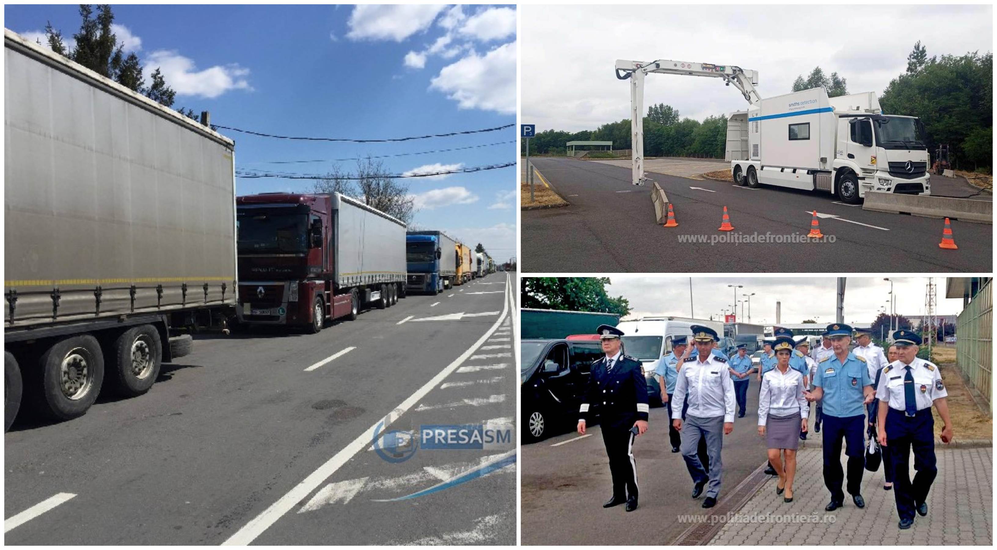 FOTO. Este oficial! S-a deschis o nouă arteră în Vama Petea! Adio, cozi uriașe la TIR-uri