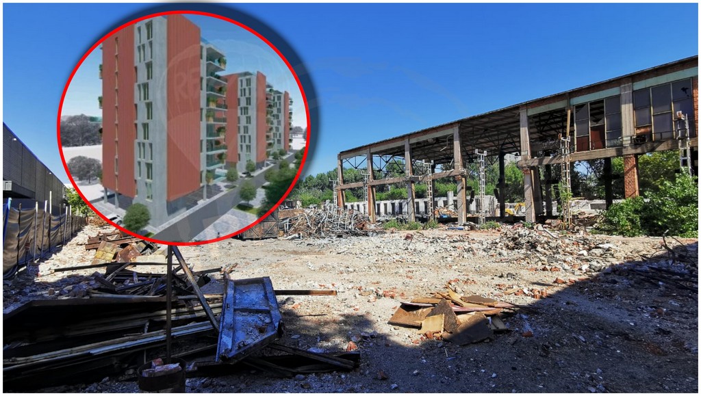 Lakópark épül a régi üzem helyén