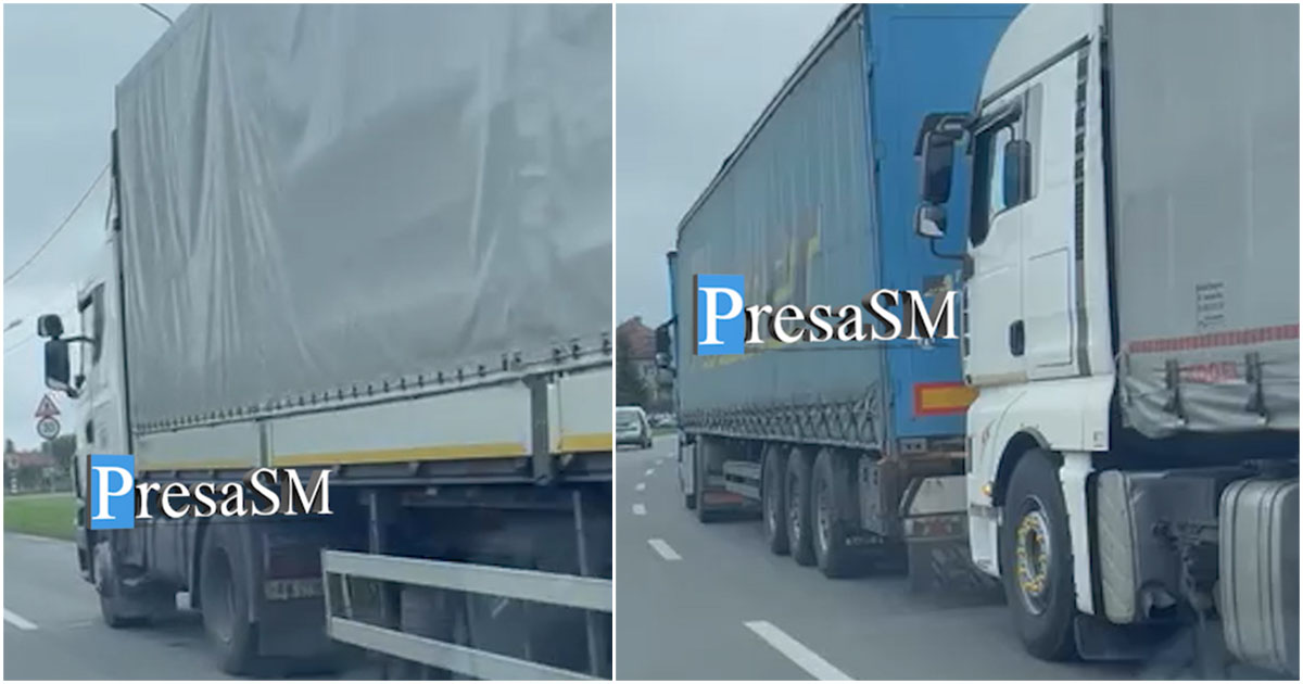 TIR-urile cu cereale blochează drumuri importante din Satu Mare. Ce soluție propun autoritățile