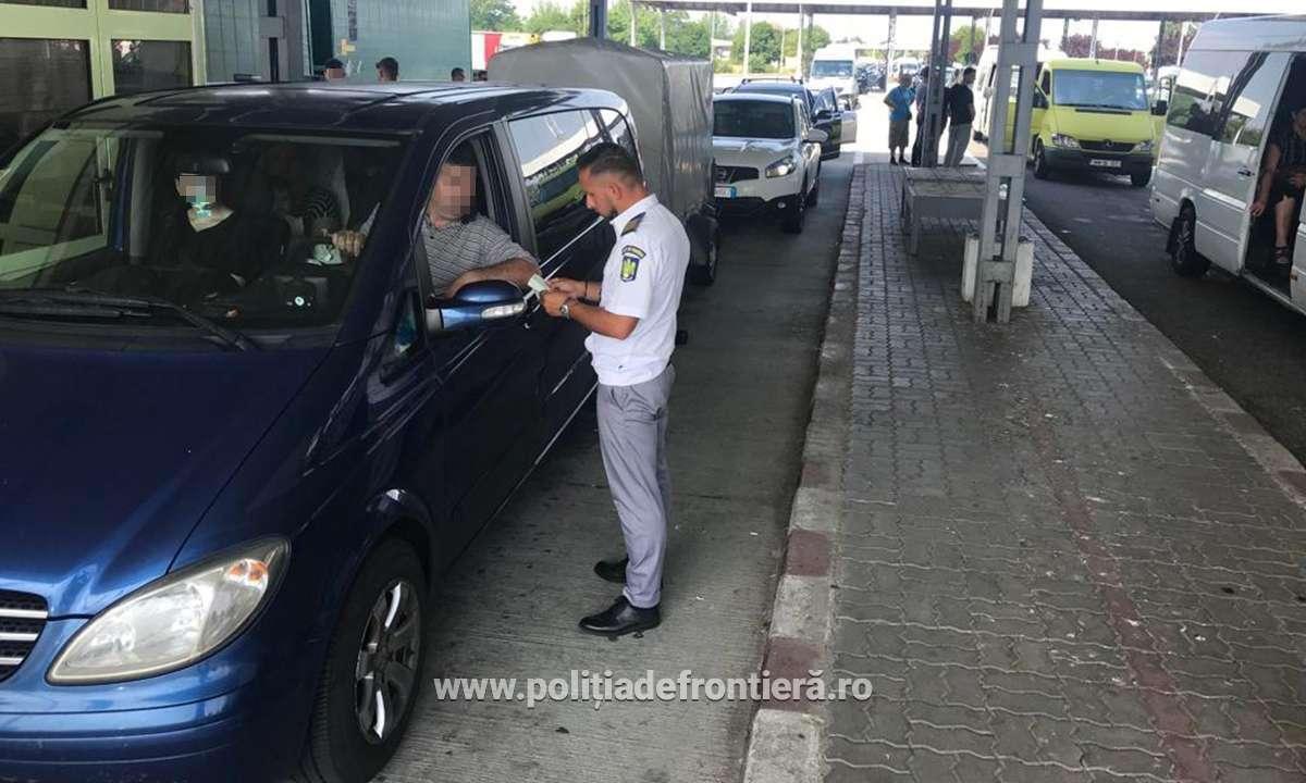 Un bistrițean a testat vigilența frontieriștilor sătmăreni. S-a ales cu dosar penal
