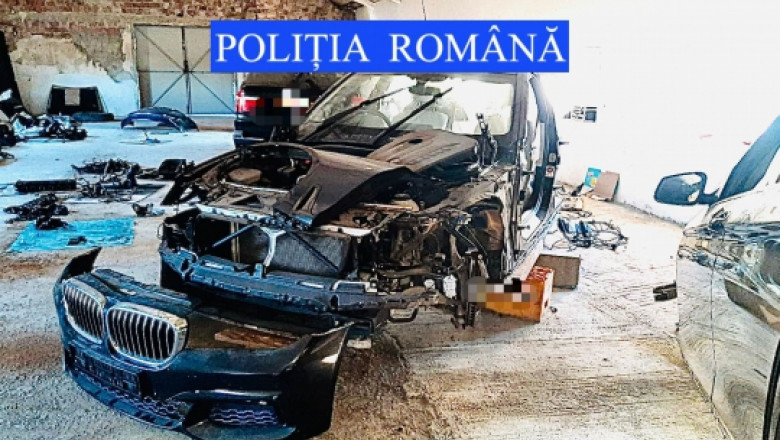 Control și dosar penal la un atelier de dezmembrări auto din Satu Mare