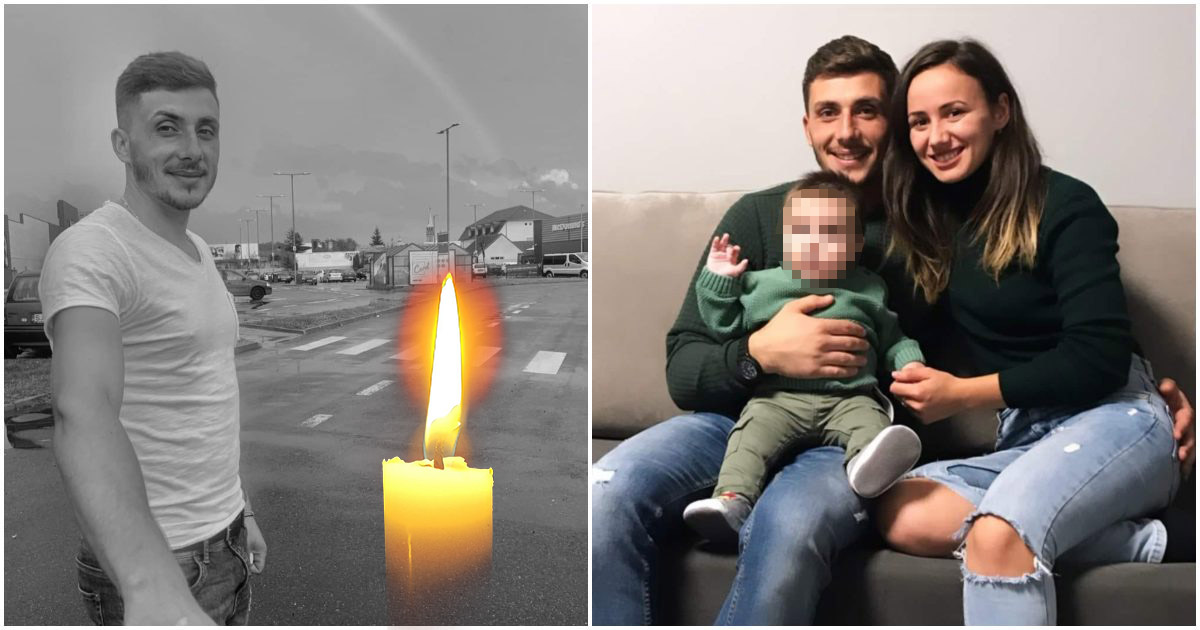 MESAJ SFÂȘIETOR AL SOȚIEI TÂNĂRULUI (26 ANI) MORT PREMATUR: ”CUM O SĂ REZIST? TĂTICUL NOSTRU, HAIDE ACASĂ!”