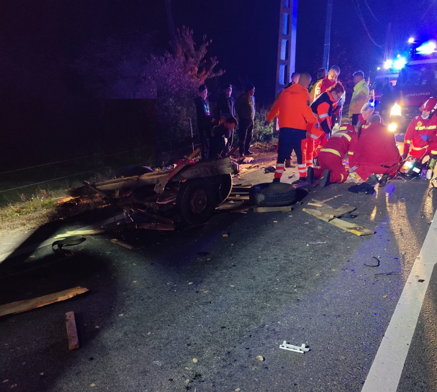 FOTO. Accident teribil în județul vecin! Un copil a murit