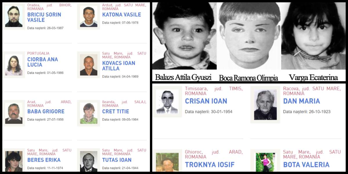 LISTA zecilor de sătmăreni dispăruți fără urmă. Printre ei se află și copii