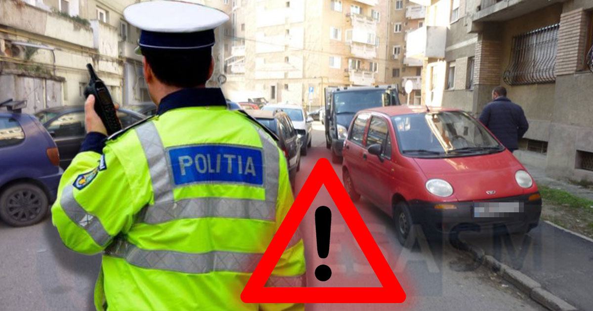 Știi ce amendă plătești dacă parchezi pe trotuar. Cât costă dacă blochezi complet drumul pietonilor