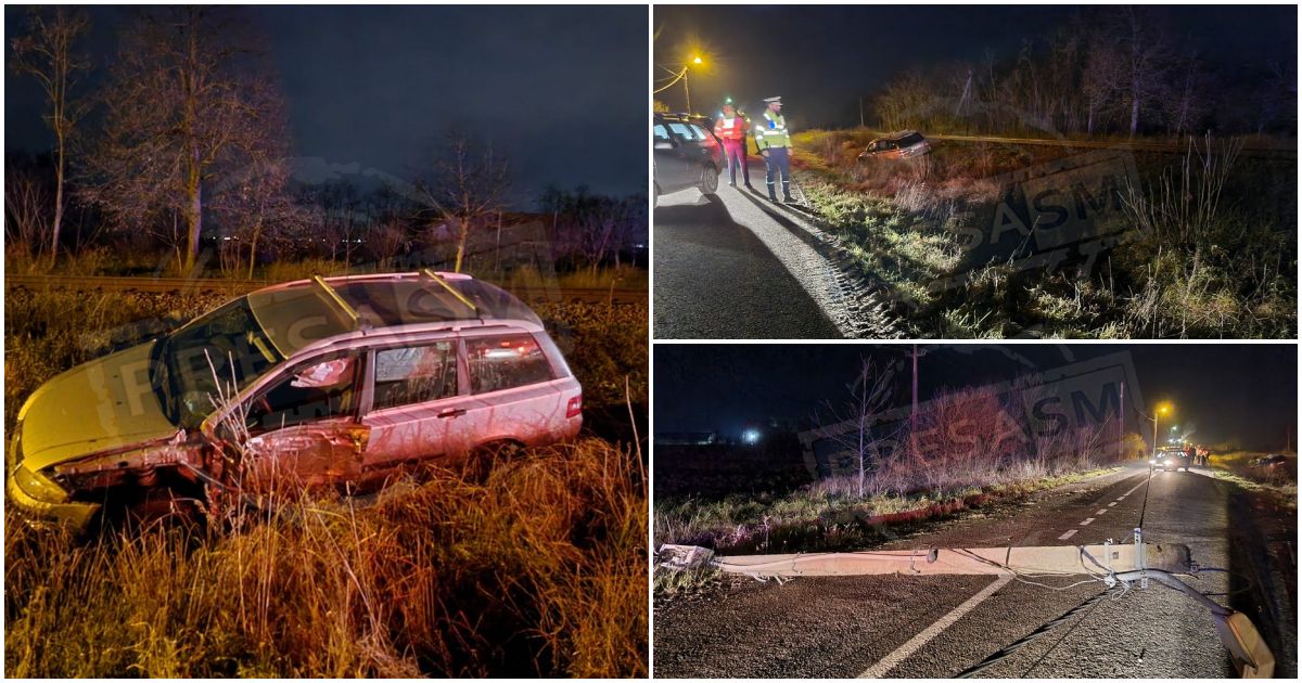 FOTO/VIDEO. A fost identificat șoferul care a făcut prăpăd între Satu Mare și Sătmărel