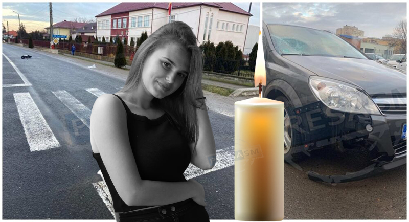 FOTO. Doi ani de la dispariția unui înger. Tatiana (15 ani) e în ceruri, șoferul ucigaș la închisoare
