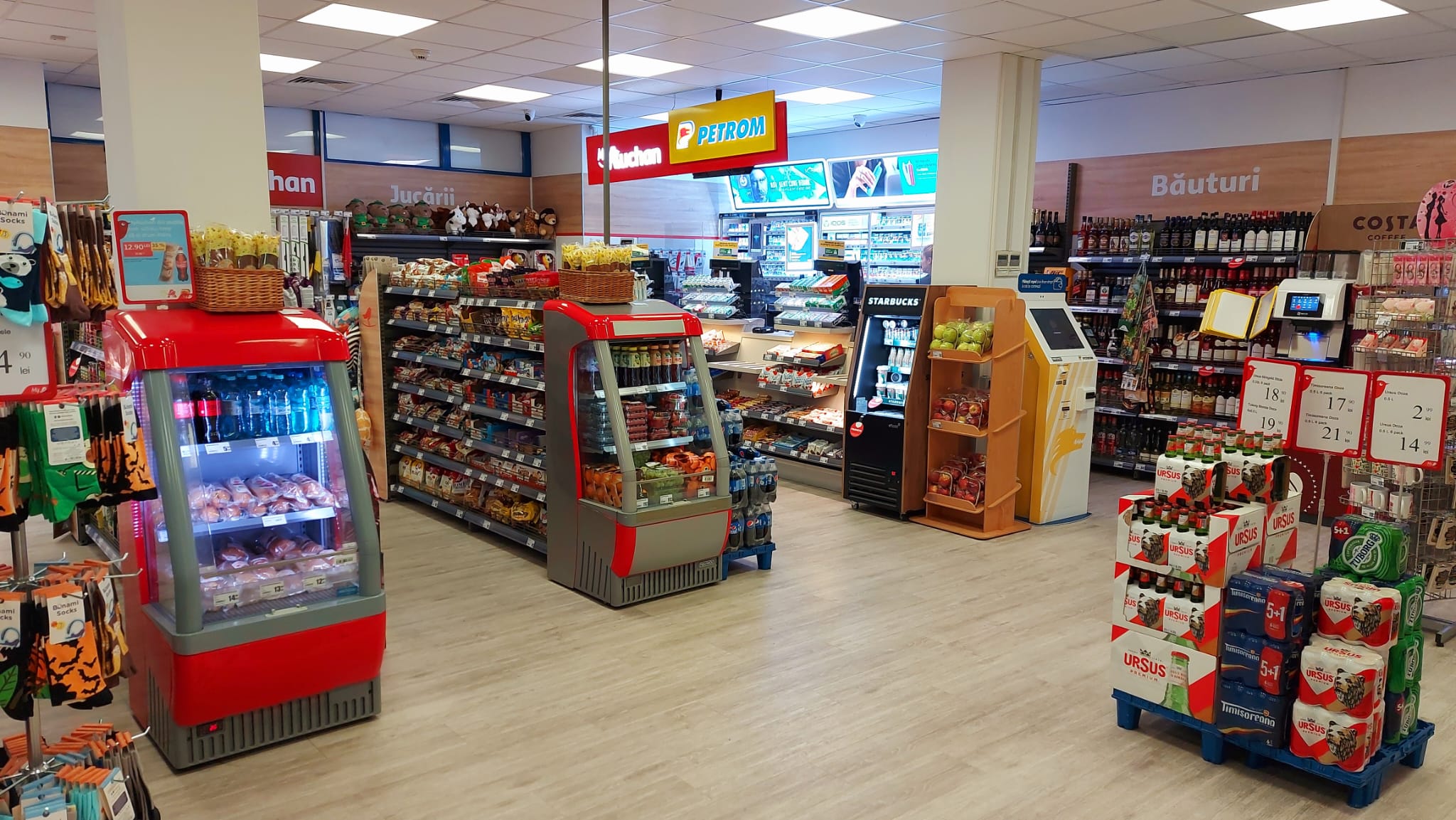 Oprirea ta 2 în 1: La MyAuchan din stațiile Petrom din județul Satu Mare alimentezi, faci cumpărături și-ți vezi de drum