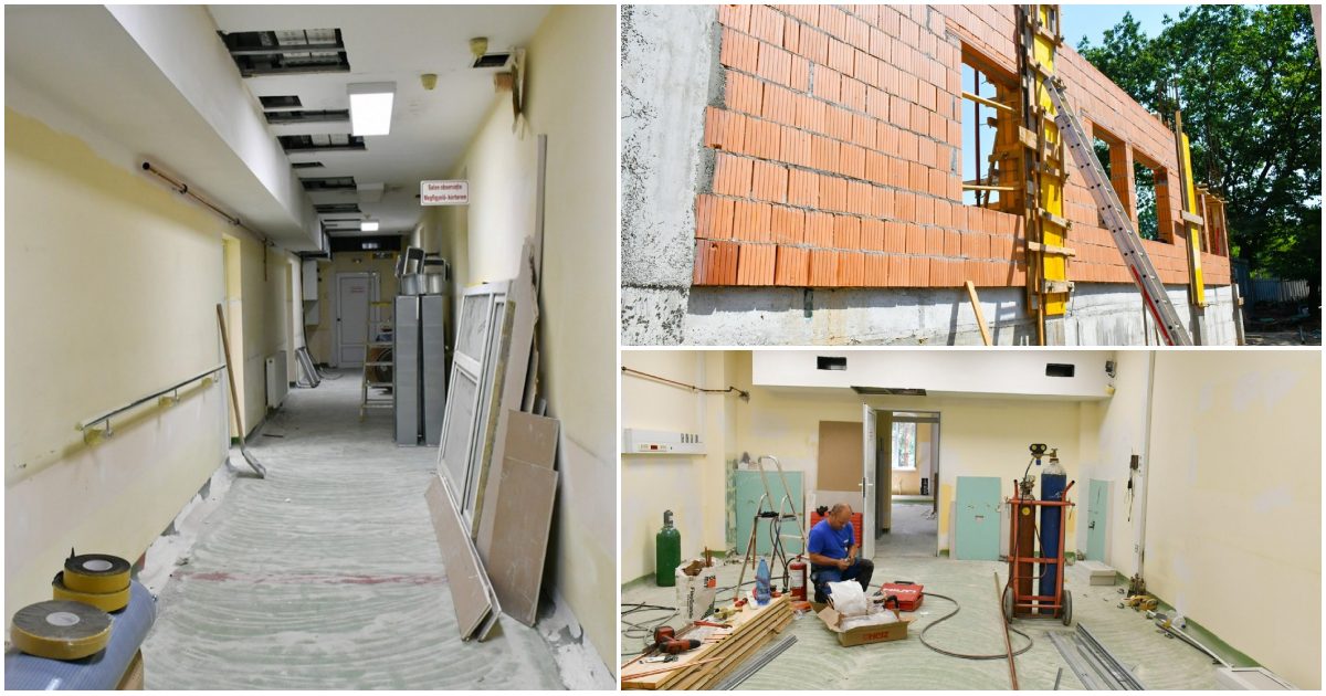 FOTO. Avansează lucrările la noua Unitate de Primiri Urgențe. Pataki: "Satu Mare va avea una dintre cele mai performante UPU din țară"