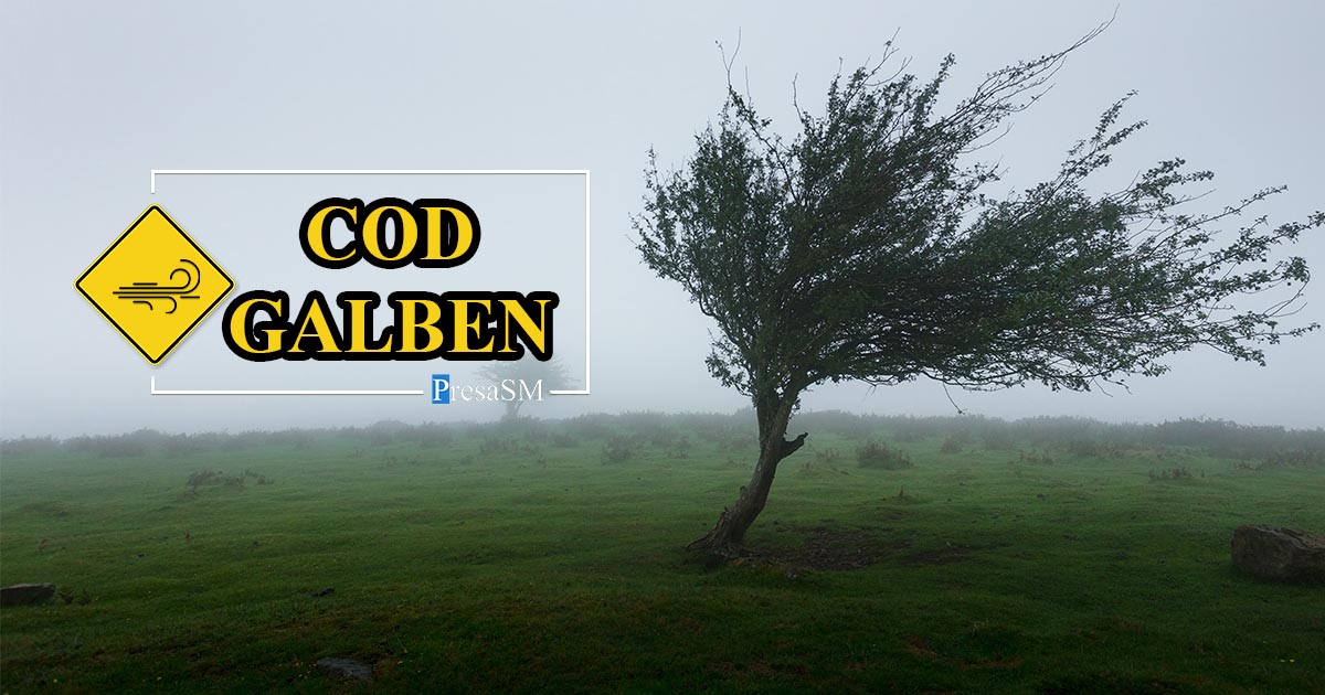 COD GALBEN la Satu Mare. Avertizarea meteorologilor