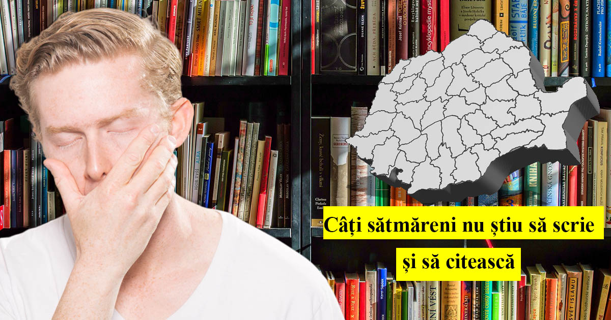 TOP județe cu cele mai mari rate de analfabetism. Pe ce loc se află Satu Mare