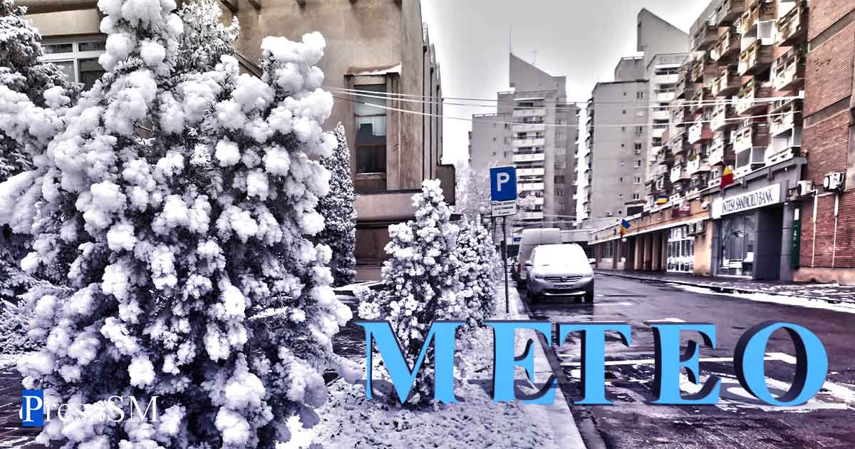 Prognoza meteo pentru următorele două săptămâni. Când se încălzește vremea la Satu Mare
