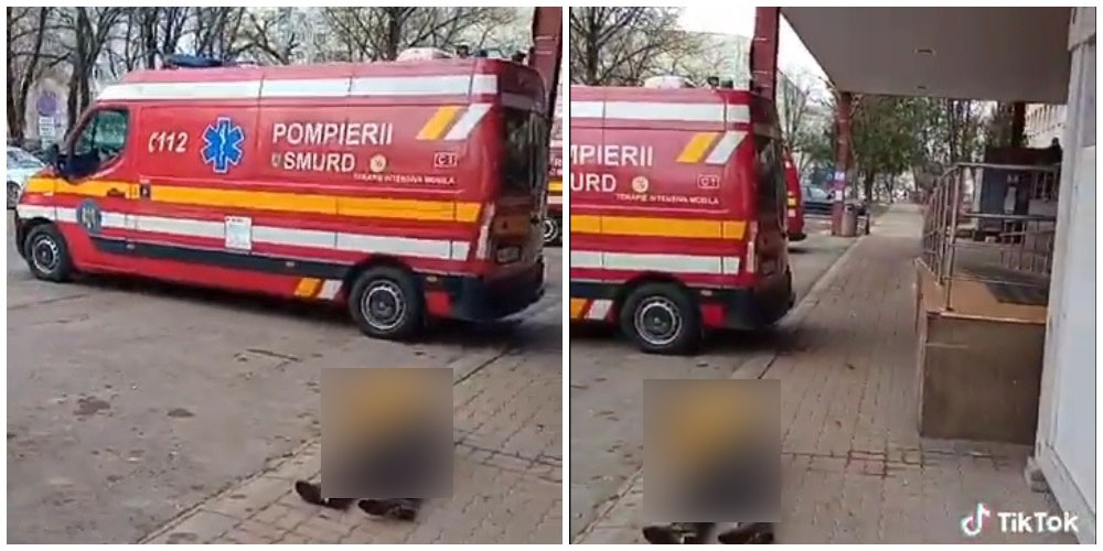 VIDEO. Conducerea UPU Satu Mare explică cazul persoanei căzute la pământ și aparent ignorată