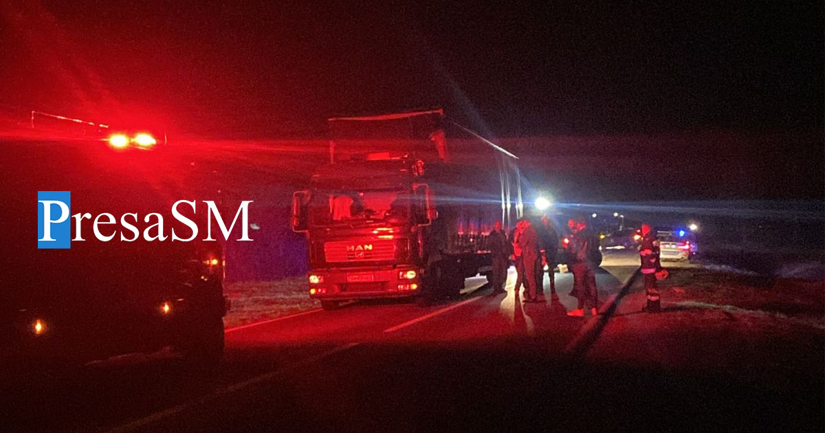 FOTO. A murit în accident în Satu Mare și familia nu l-a căutat. Îngropat astăzi de oameni cu sufletul mare