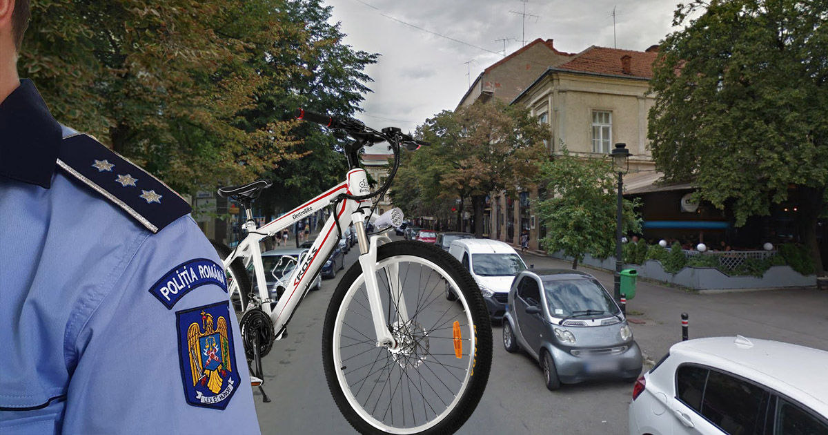 Cum să te alegi cu un dosar penal dacă te duci cu o bicicletă. Un sătmărean ne-a demonstrat că se poate