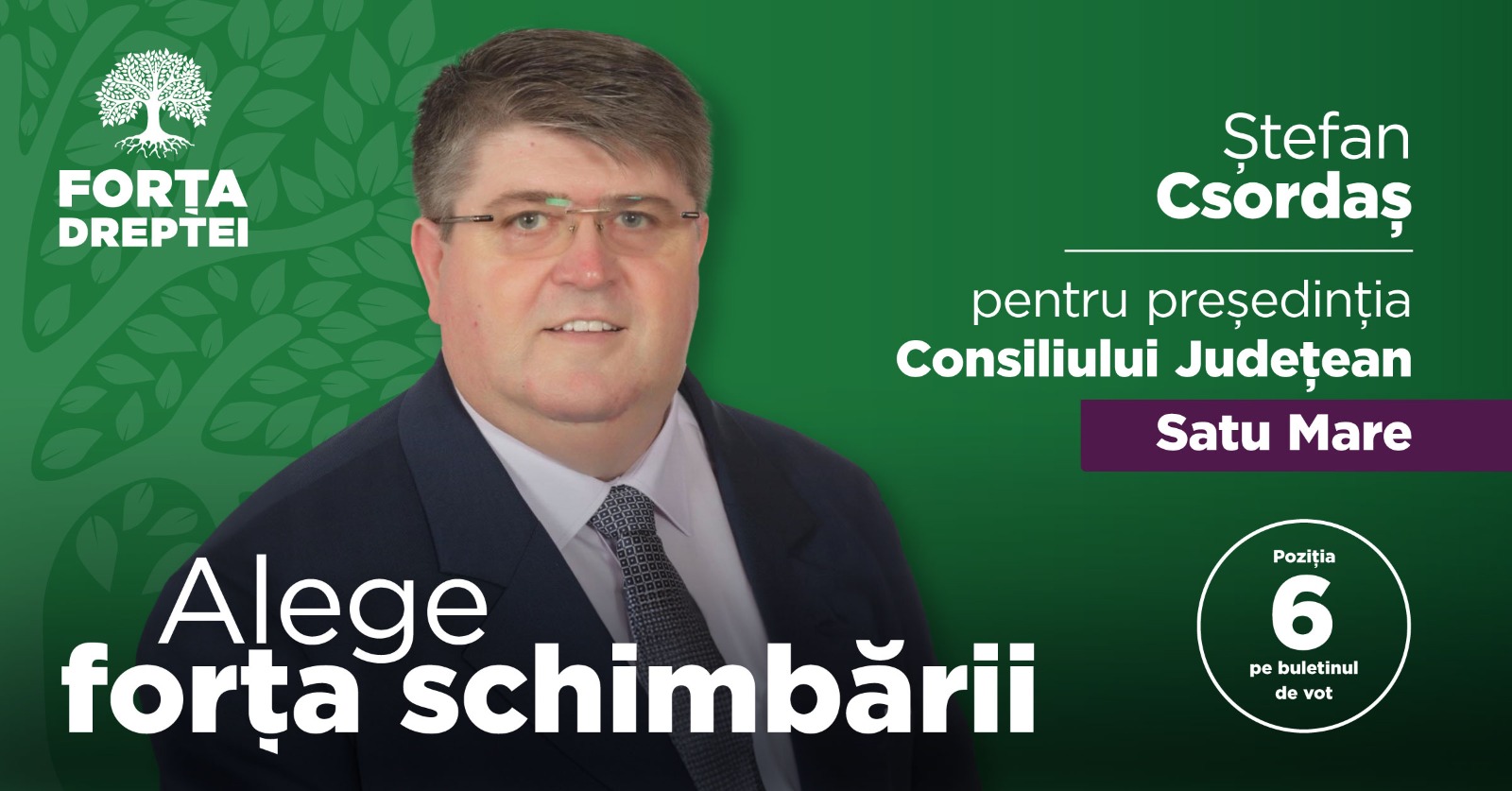 VIDEO. Mesajul președintelui Forța Dreptei la finalul campaniei: ”Votați cu noi, adevărații liberali”