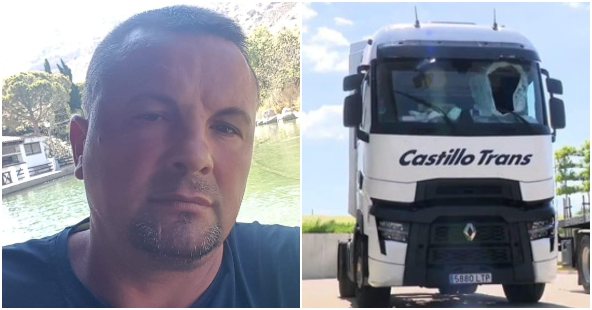 FOTO. Șofer de TIR din județul vecin, ucis sub ochii iubitei de un capac de canal, pe un drum din Belgia