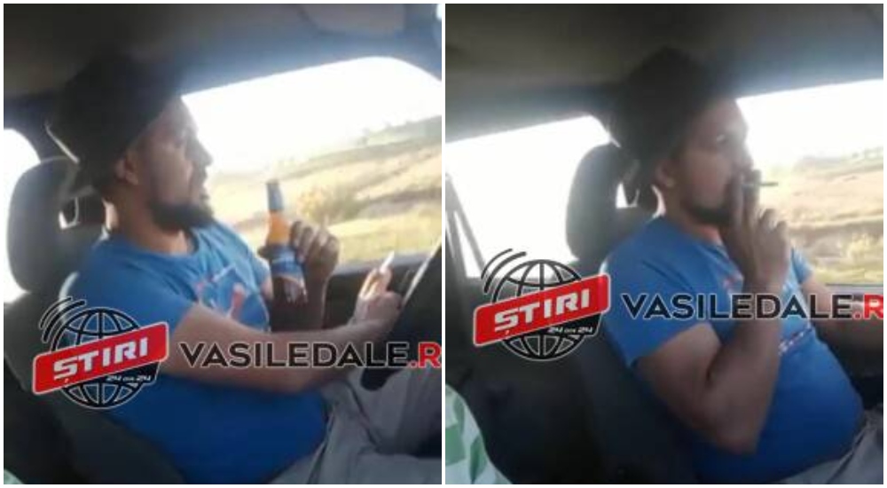 VIDEO. Culmea naivității! Dosar penal pentru sătmăreanul fără permis care s-a filmat live la volan