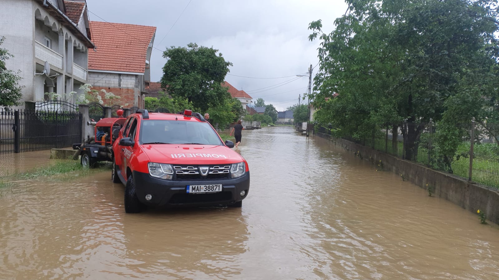 Pericol de inundații la Satu Mare, după Codul galben emis de meteorologi. Avertizarea hidrologilor