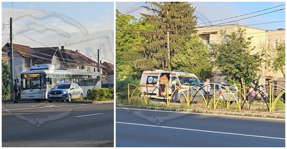 FOTO. Poliția explică cum s-a produs accidentul de pe Drumul Botizului: pieton lovit în plin pe ”zebră”