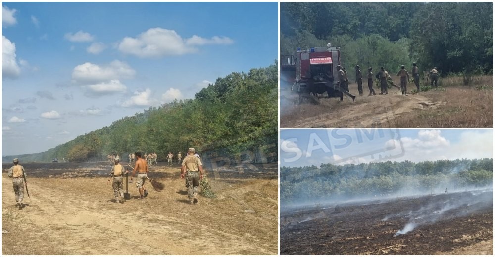 SURSE. Armata ar fi provocat accidental incendiul din județul Satu Mare. Incident de tragere