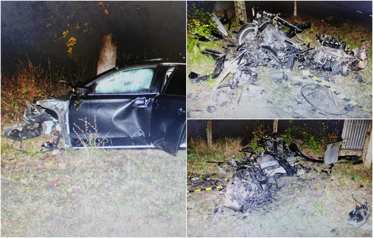 FOTO. Se întâmplă în România. Tânăr mort într-un accident rutier, jefuit după impact. Au dispărut zeci de mii de lei